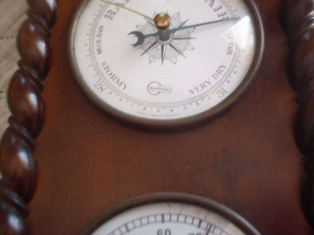 LOVELY WEST GERMAN BARICO BAROMETER THERMOMETER HYGROMETER