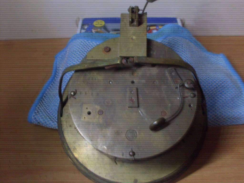 FRENCH BRASS CLOCK MECHANISM...SOLD AS IS...MEDAILLE DE BRONZE