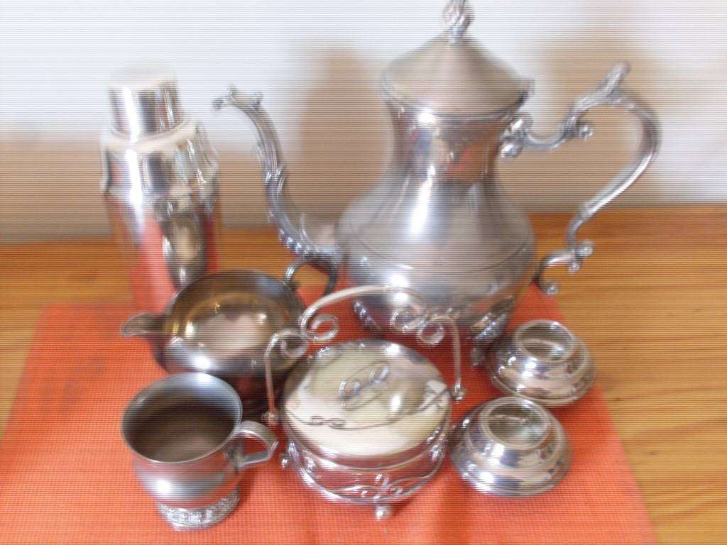 VARIOUS SILVER PLATED ITEMS....SEE PICS SOME NEED A CLEAN