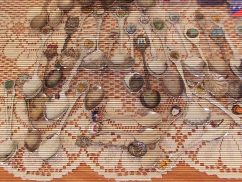 81 VARIOUS CRESTED TEASPOONS FROM AROUND THE WORLD