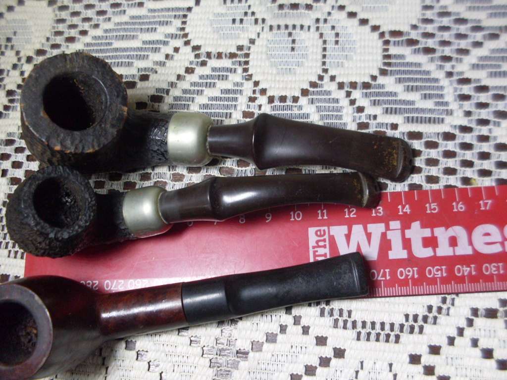 1 X PETERSONS HALLMARKED SILVER COLLAR SMOKING PIPE IN ORIGINAL BOX/ WRAPPER  MORE