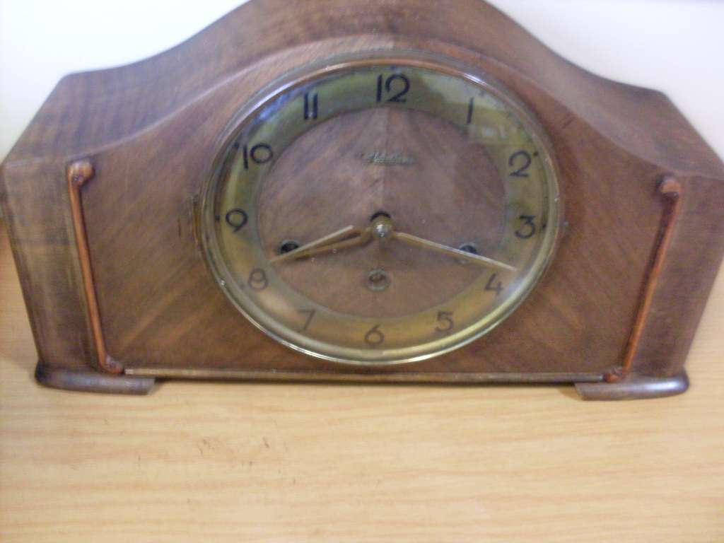 MAUTHE (GERMANY )MANTLE CLOCK...WORKING