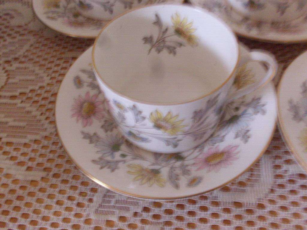 5 FLORAL COALPORT DUOS