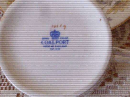 5 FLORAL COALPORT DUOS