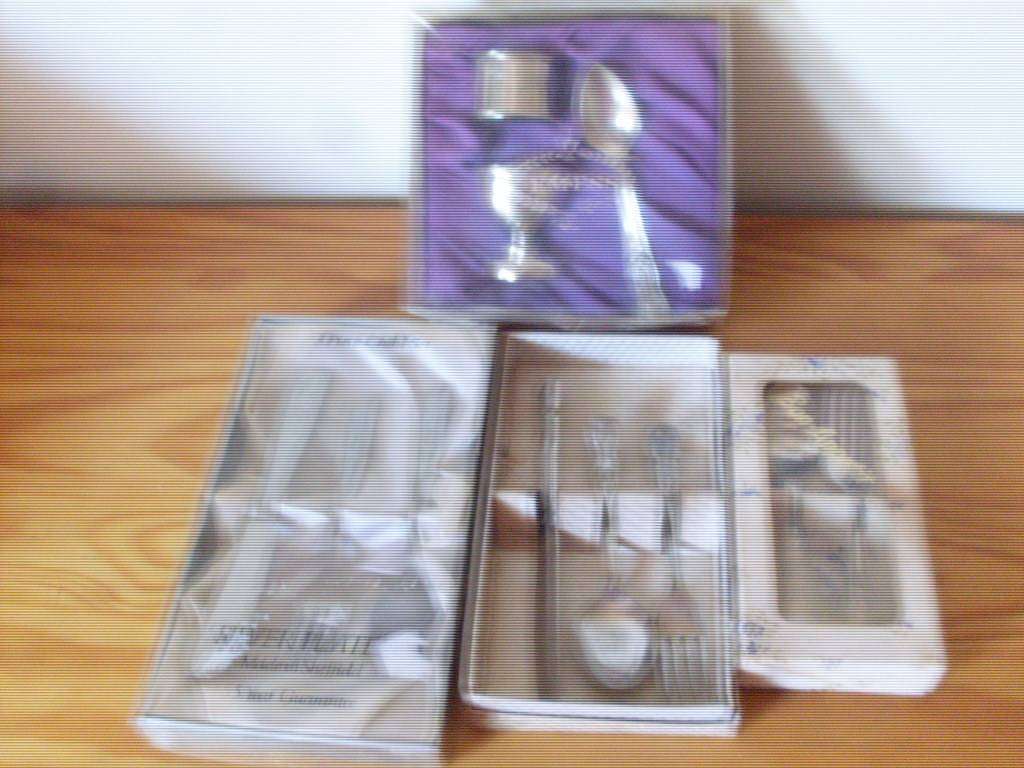 4 X CUTLERY SETS...EPNS AND NICKEL SILVER