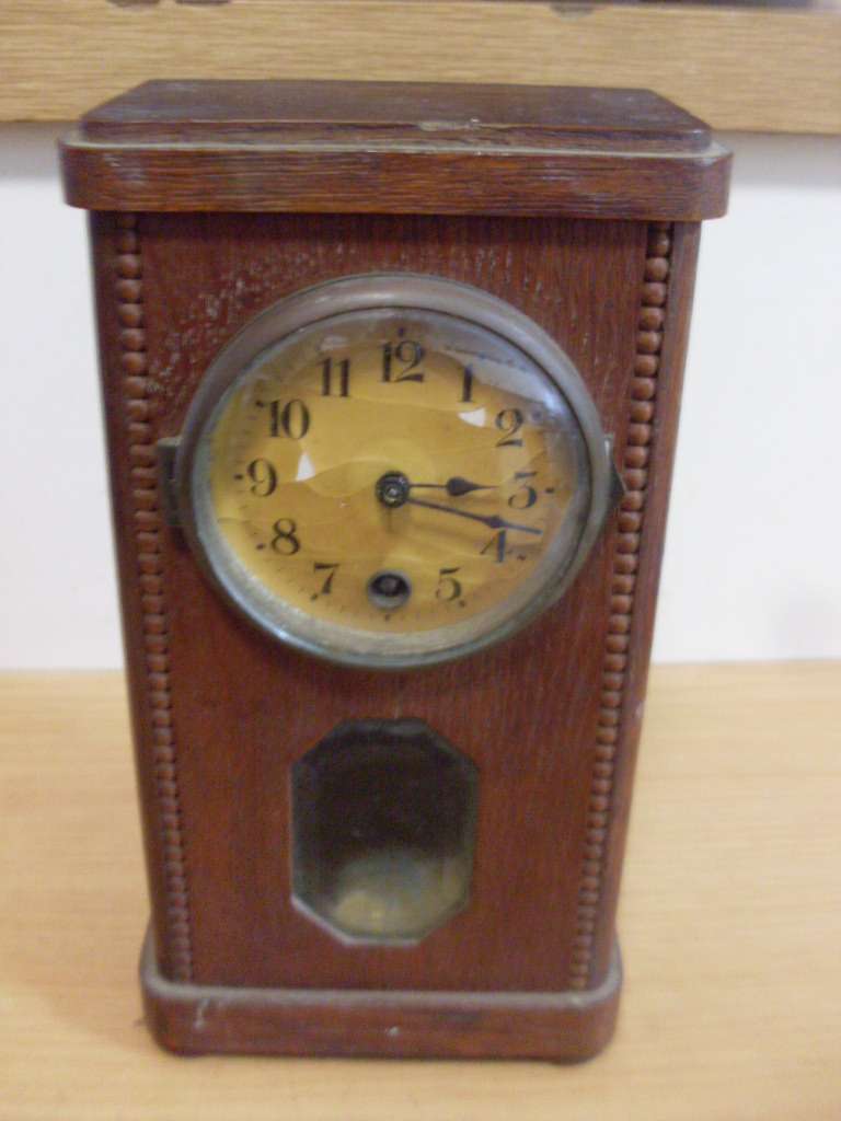 RARE VINTAGE MINITURE JUNGHANS CLOCK...WORKING