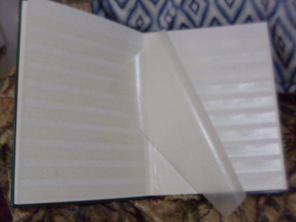 32 PAGE EMPTY PRONTO WHITE PAGE STAMP ALBUM