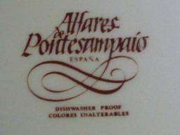 8 SPANISH TRIOS ...ALFARES PONTESAMPAIO...SPANISH FLORAL DESIGN ..TOTAL 24
