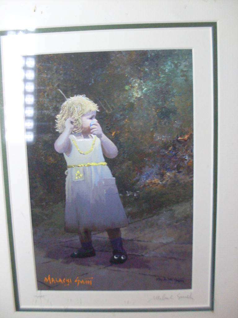 MALACHI SMITH SIGNED PRINT TITLE ANNIE