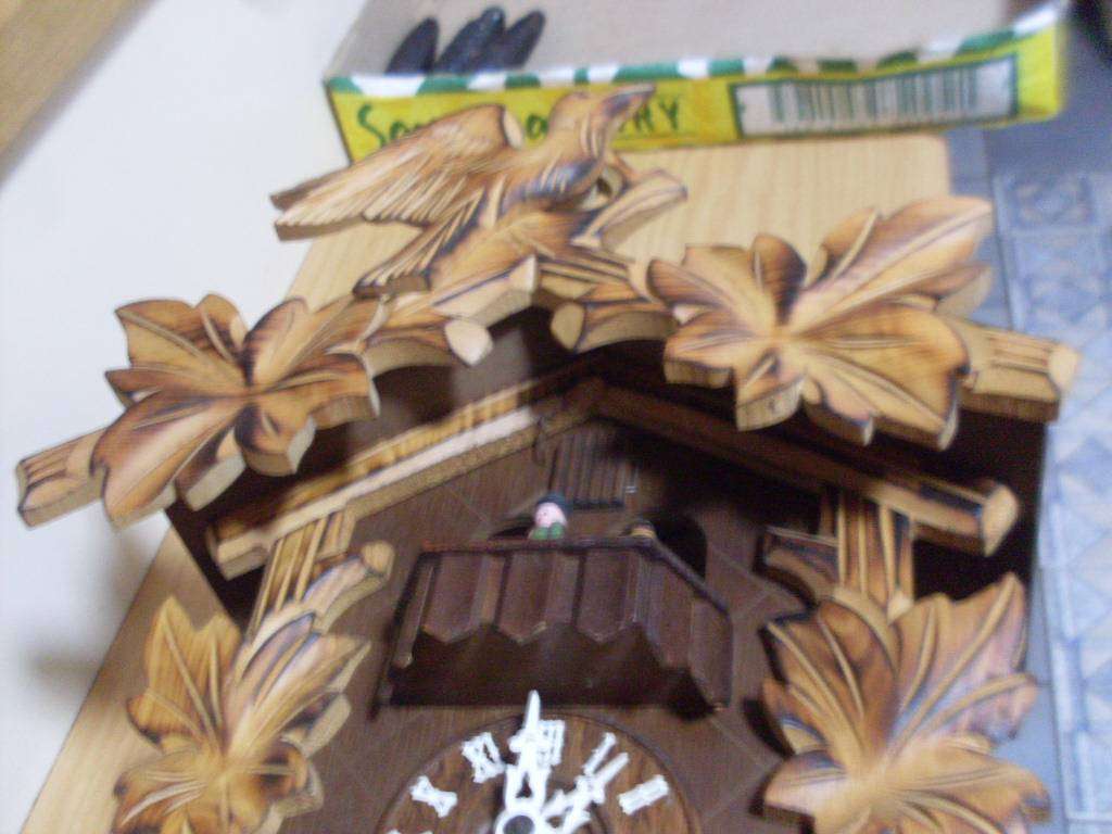 UNUSUAL VINTAGE CUCKOO CLOCK....SCHNEIDER/SOHNE/REGULA/W GERMAN/SWISS MUSICAL MOVEMENT