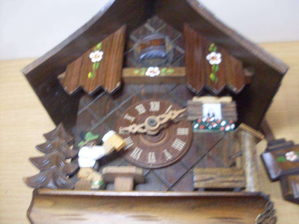 LATE ENTRY...VERY UNUSUAL VINTAGE SCHNEIDER/SOHNE/REGULA/SWISS MANTLE CLOCK...WORKING