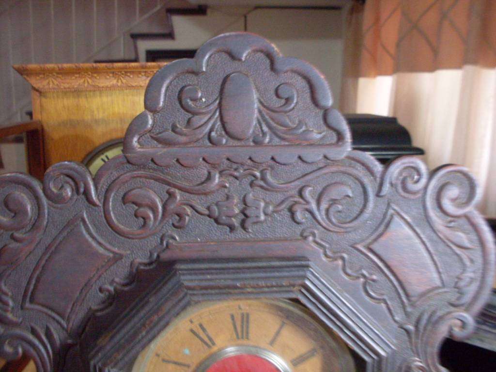 ANSONIA USA GINGERBREAD MANTLE CLOCK...SEE DESCRIPTION