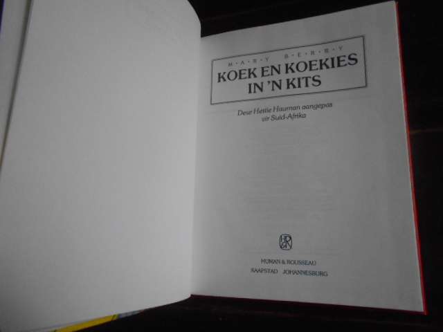 Mary Berry - KOEk & KOEKIES IN 'N KITS - Aangepas deur H Hauman vir SA