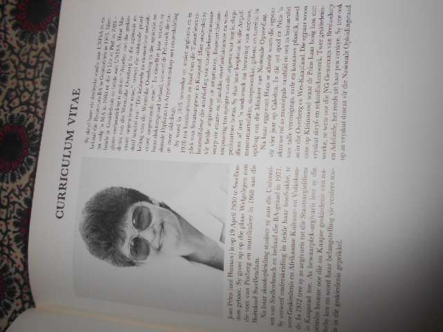 Dr Joan Prins WERK SAAM, WEN SAAM -  No 26  1931 - 1991 geteken  & Hoofbestuurder VJ Swart