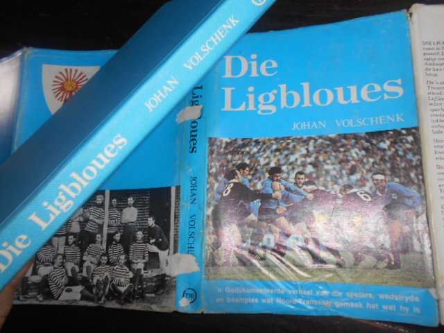 DIE LIGBLOUES -  Johan Volschenk - Tri-uitgewers  1977 1ste ed.
