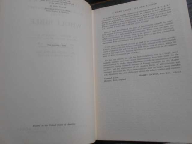 Commentary Practical and Explanatory on the Whole Bible (1962 ZONDERVAN)