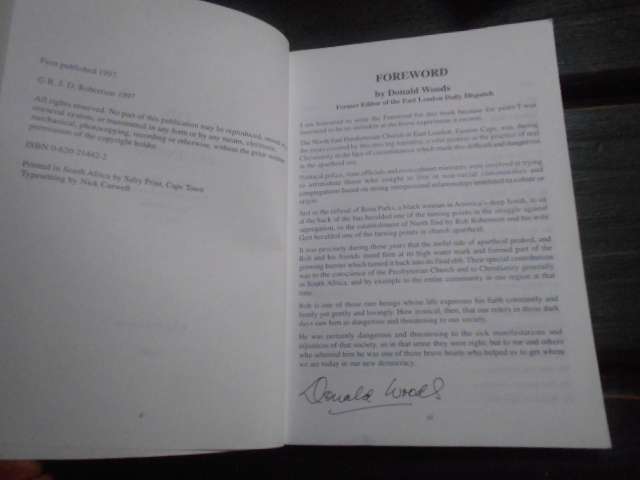 Small Beginning - R Robertson - North-End Presbyterian Church East London 1962-1970