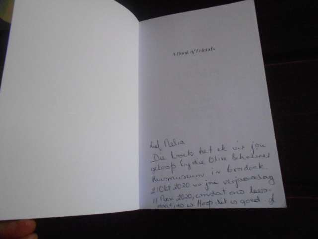 A BOOK OF FRIENDS -  In honour of JM Coetzee on his 80th Birthday (poems, art etc) Amazwi 2020