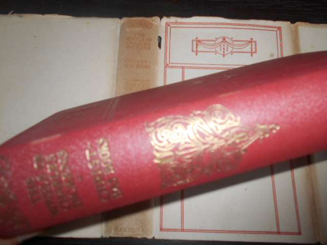 Charles Dickens -  1  antique volume  CHRISTMAS BOOKS  -  Caxton Pub books with plates