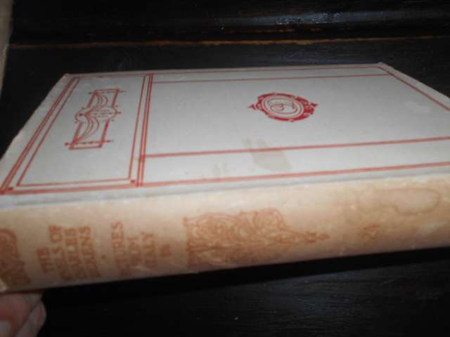 Charles Dickens -  1  antique volume  TWO CITIES -  Caxton Pub books with colour plate