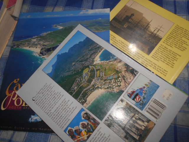 3 CAPE TOWN BOOKSWATERFRONT & HARBOUR,  ARGUS BOOK OF CAPE TOWN, CAPE POINT ILLUS