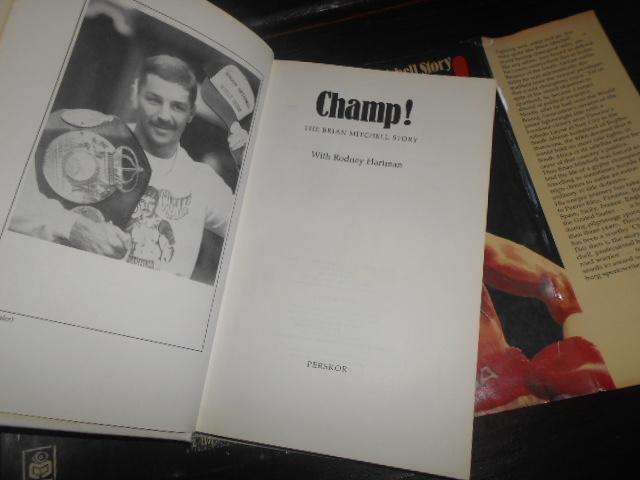 Rodney Hart - CHAMP -  The Brian Mitchell Story Perskor 1990  1st ed with dustcover