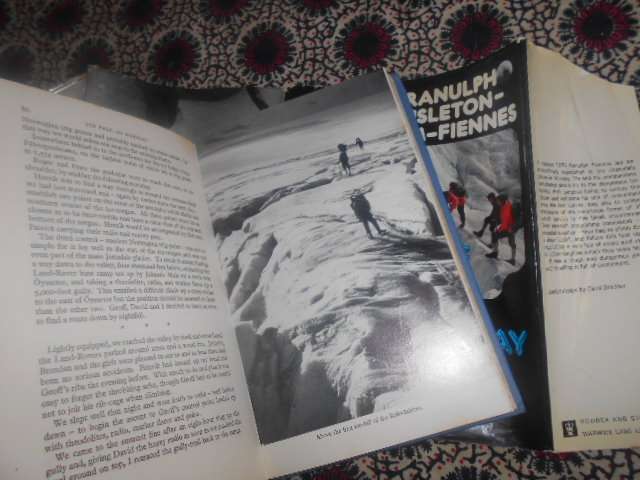 Ranulph Twisleton-Wykeham-Fiennes - ICE FALL IN NORWAY - Hodder & Stoughton 1972 hardback