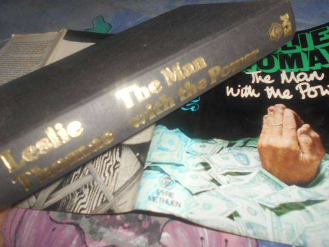 The man with the power by Leslie Thomas on MW Books Ltd 1973 1st ed hardback