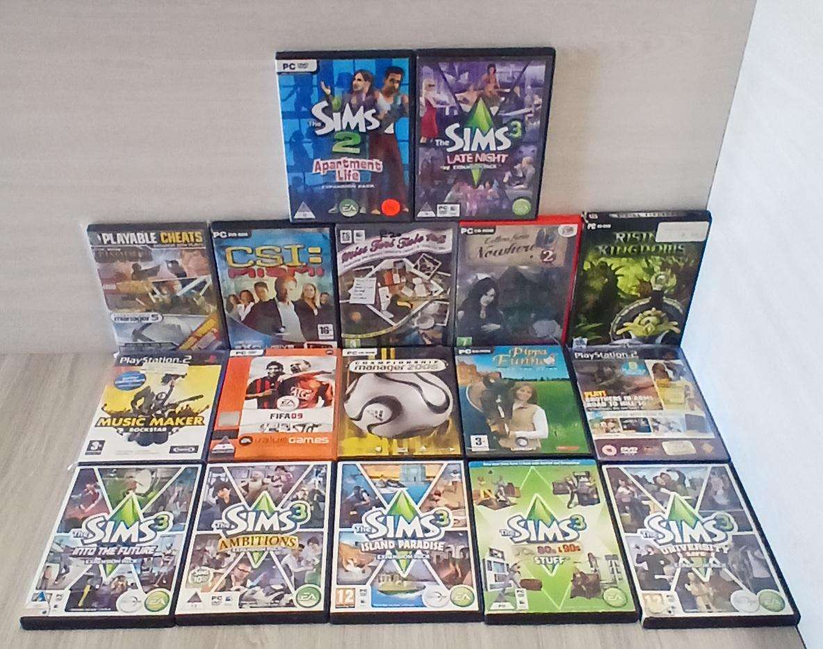 Set of 17 different games