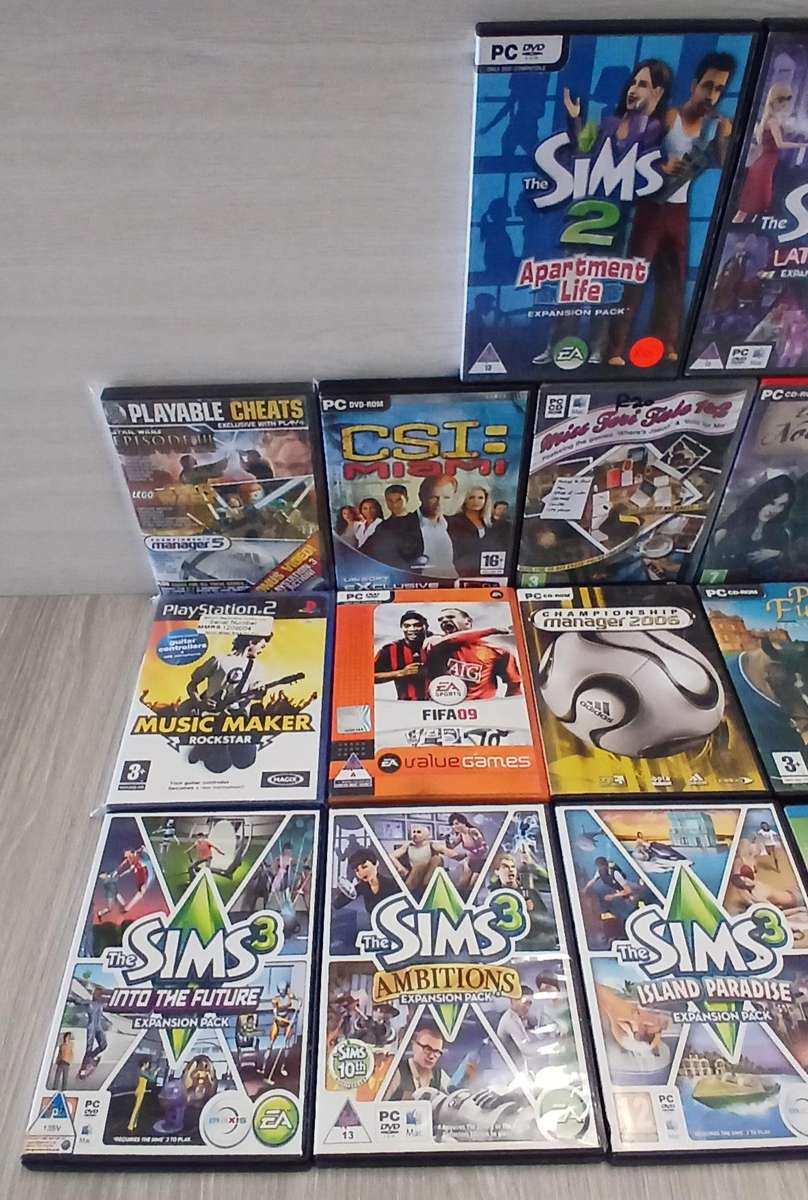 Set of 17 different games