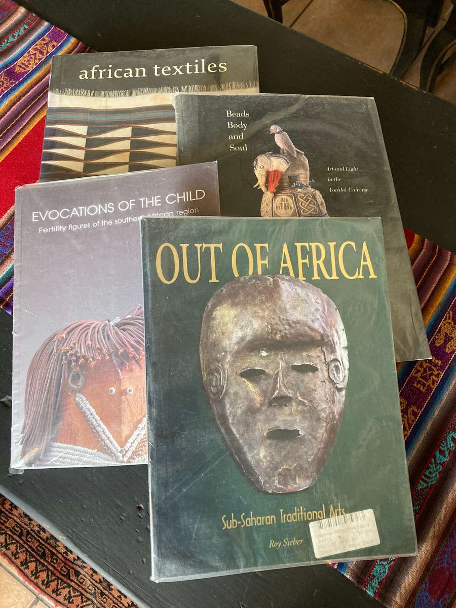 4 X LARGE BOOKS ON AFRICAN ART