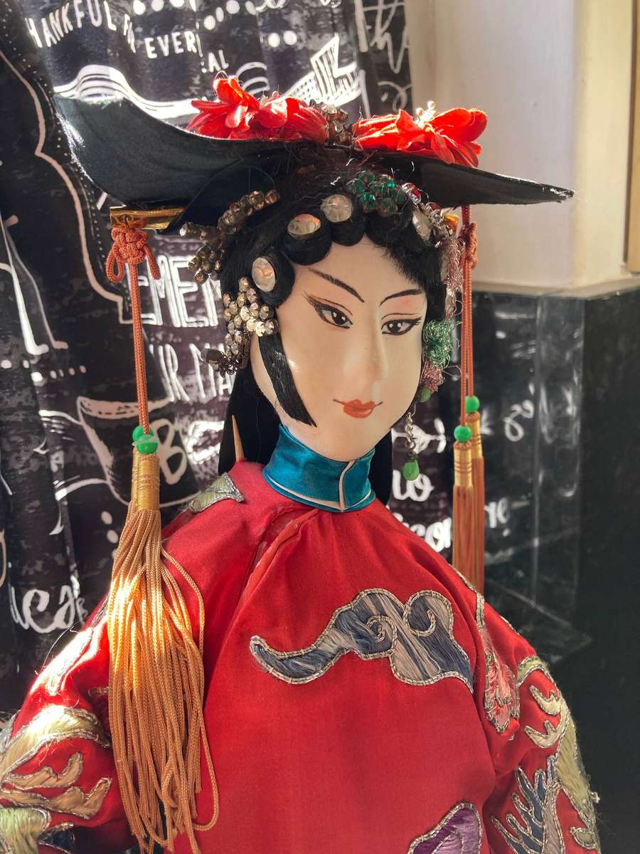 VERY LARGE ORIENTAL OPERA DOLL