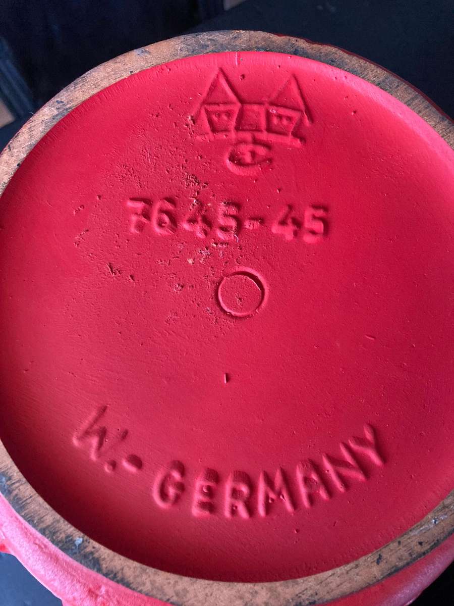 VERY LARGE WEST GERMAN VASE 1950S ( 45CM TALL )