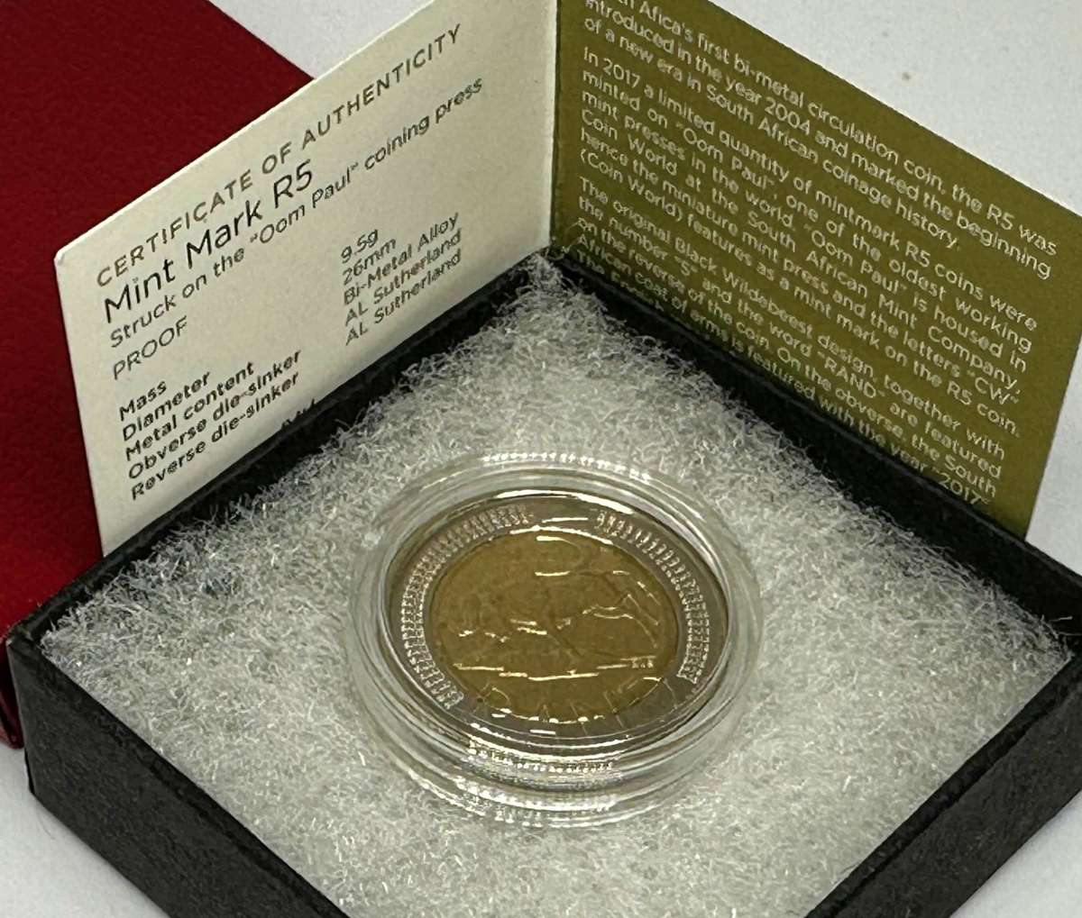 2017 R5 OOM PAUL COIN WORLD LOW LOW LOW MINTAGE