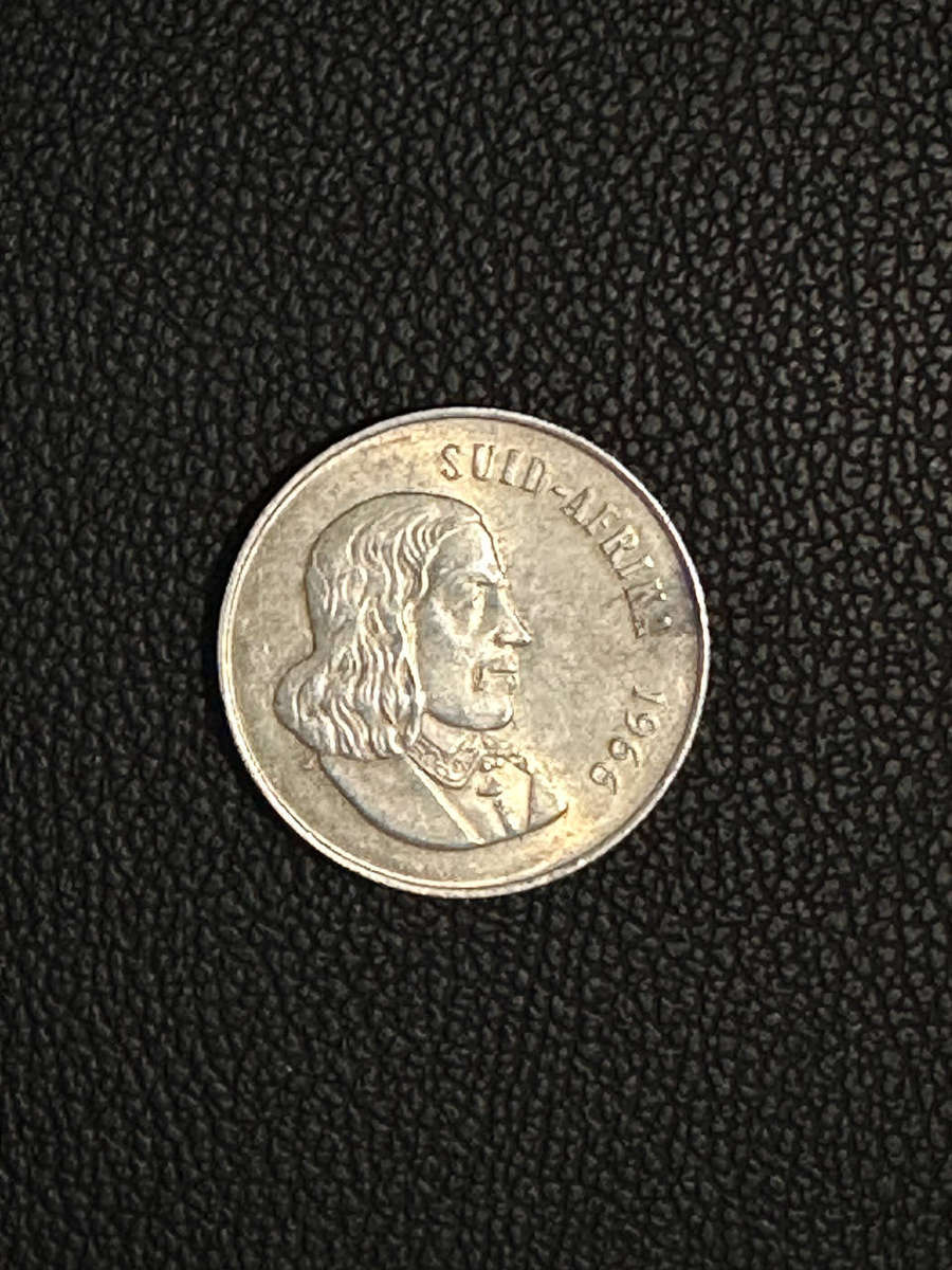 1966 Tagged Ear 1 Rand 80% Silver