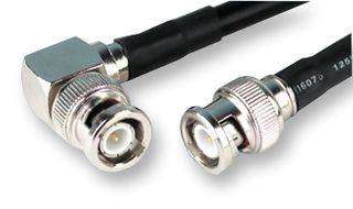 GREENPAR - TE CONNECTIVITY (1337772-3) RF / Coaxial Cable Assembly, 3.28 ft, 1 m, RG58