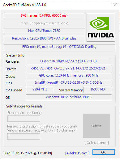 HP Z640 PC Workstation -  Intel Xeon 20 Threads, 16GB DDR4 RAM, 500GB NVMe SSD, NVIDIA Quadro K620