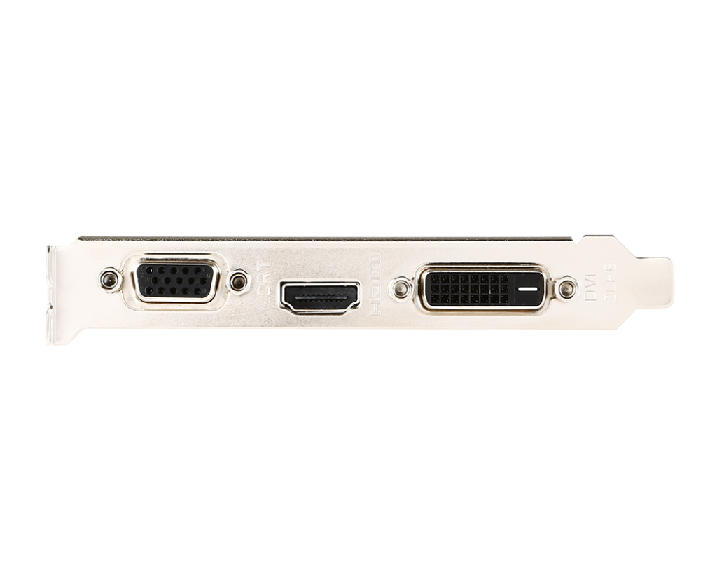 NVIDIA MSI GeForce GT 710 2GD3H LP 2GB Graphics Card GPU HDMI VGA DVI PCIE Display Adapter