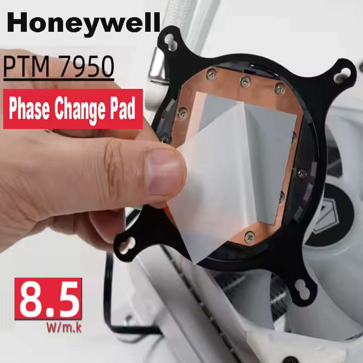 Honeywell PTM 7950 - Phase Change Pad - 0.2 x 40 x 40 mm - Phase Change Thermal Pad for CPU GPU