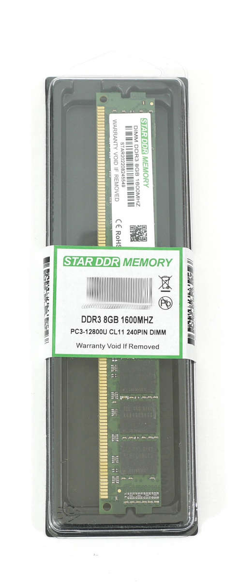 4GB DDR3 1333MHz DIMM PC3-10600U CL9 240PIN