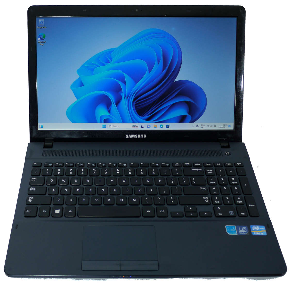 Samsung NP270E5E Laptop - i3 3120M, 4GB RAM, 500GB HDD (NO BATTERY, NO CHARGER)
