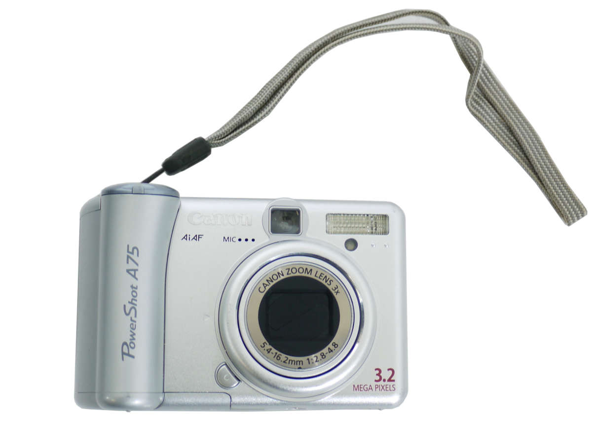PowerShot A75 retro Camera (NO FLASH STORAGE)