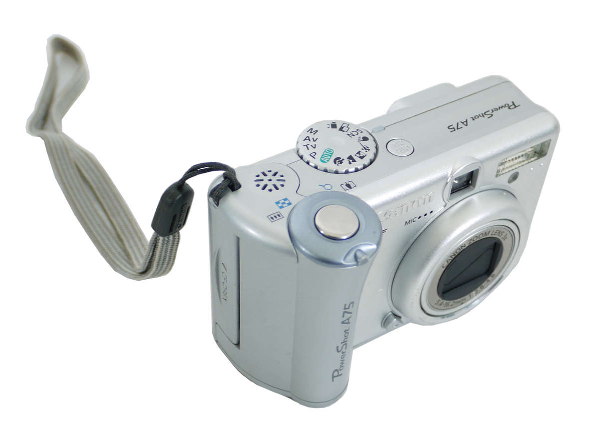 PowerShot A75 retro Camera (NO FLASH STORAGE)