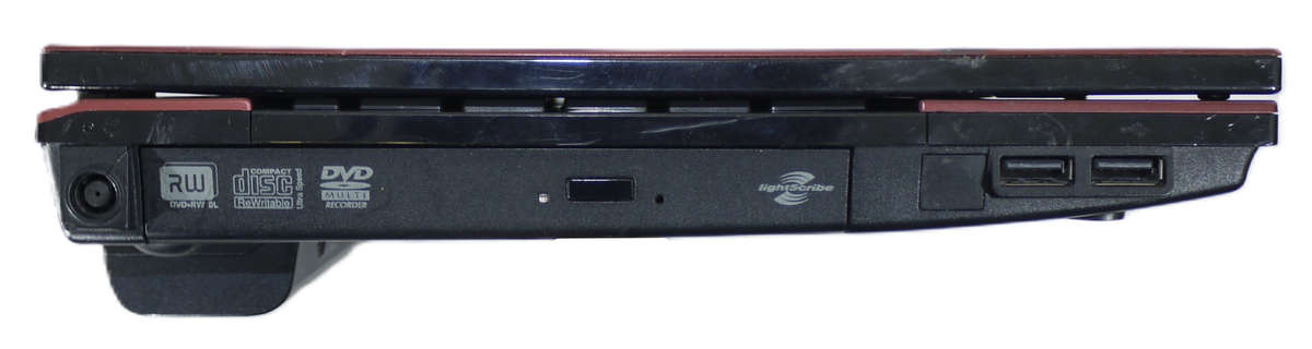 RED HP Laptop - Intel Core 2 Duo T6670 @ 2.20Ghz, 4GB RAM,  149GB STORAGE ProBook 4310s (NO CHARGER)