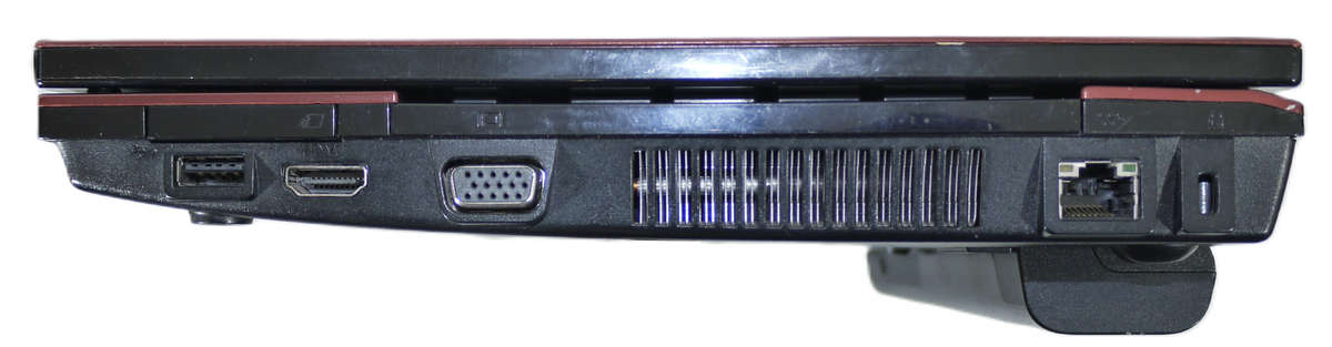 RED HP Laptop - Intel Core 2 Duo T6670 @ 2.20Ghz, 4GB RAM,  149GB STORAGE ProBook 4310s (NO CHARGER)