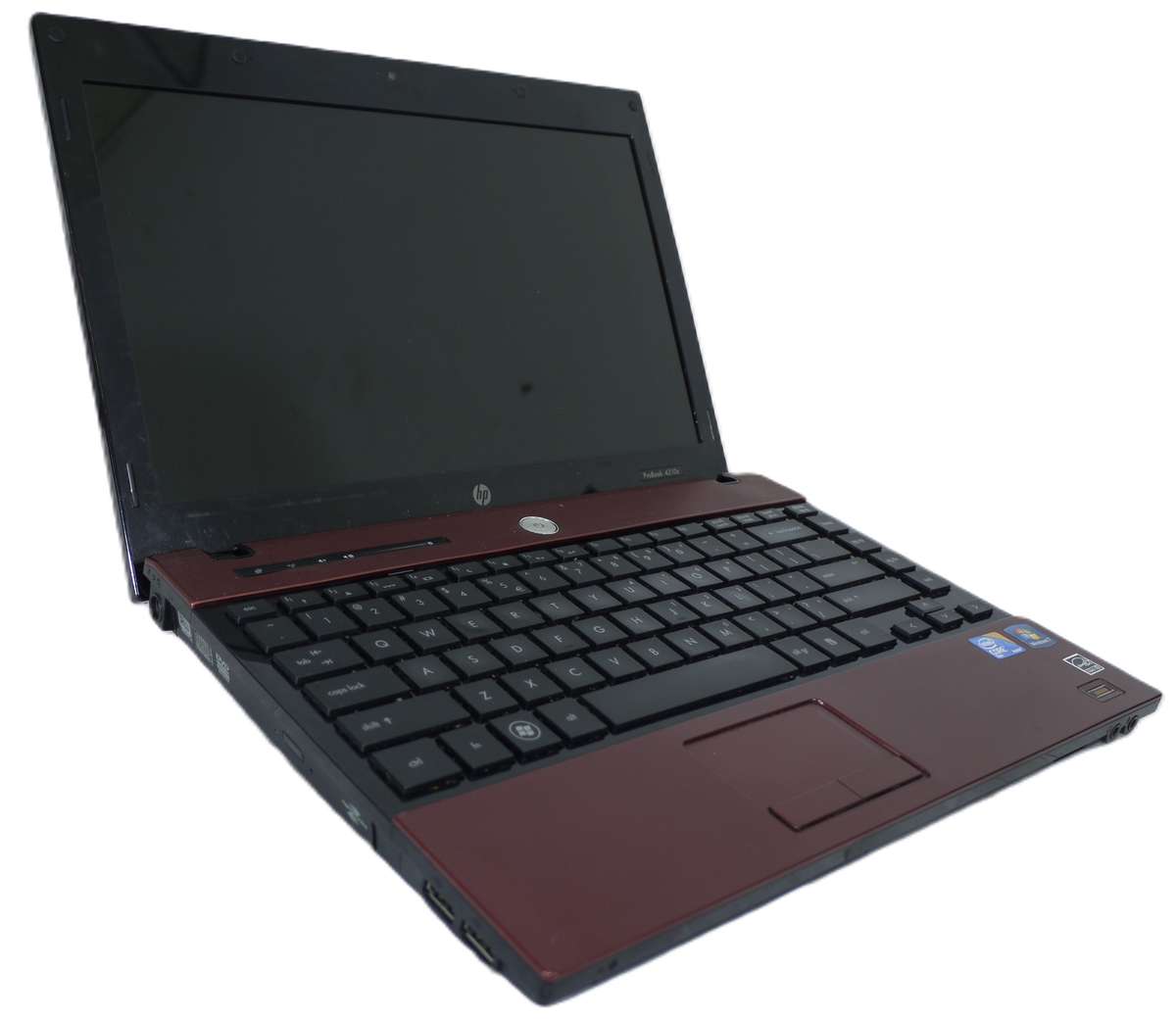 RED HP Laptop - Intel Core 2 Duo T6670 @ 2.20Ghz, 4GB RAM,  149GB STORAGE ProBook 4310s (NO CHARGER)