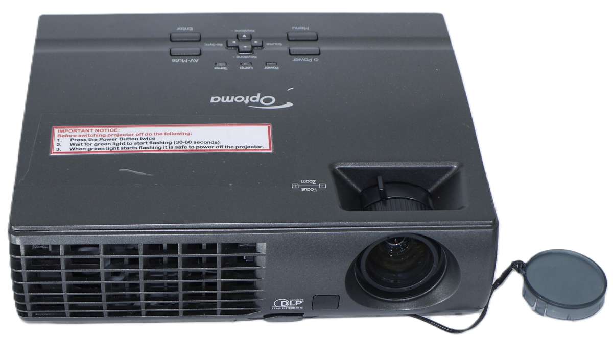 Optoma EP7155 DAEPTGUU Projector HDMI, VGA, Composite, 38 Lamp Hour