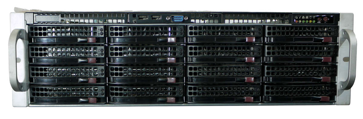 Supermicro server -  Intel Xeon E5-2603 @ 1.80, 32GB DDR3 RAM, 11.49 Terabytes (NO POWER SUPPLY)