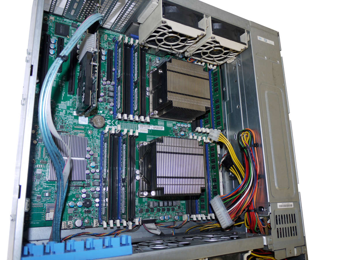 Supermicro server -  Intel Xeon E5-2603 @ 1.80, 32GB DDR3 RAM, 11.49 Terabytes (NO POWER SUPPLY)