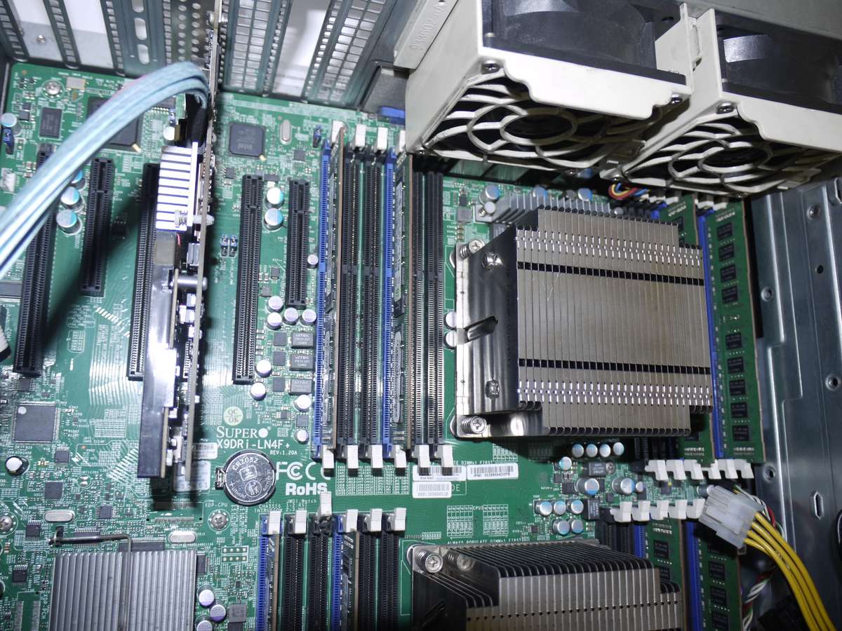 Supermicro server -  Intel Xeon E5-2603 @ 1.80, 32GB DDR3 RAM, 11.49 Terabytes (NO POWER SUPPLY)